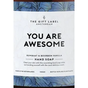 The Gift Label Handzeep You Are Awesome