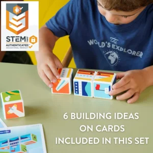 Geomag - Magicube - Magnetische blokken - Transport en kaarten - 7dlg.