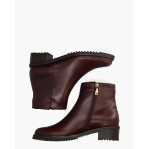 Everybody Belport Bordeaux Dames Enkellaarsjes
