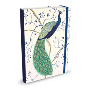 Notitieboek - Compact journal - Peacock - 13x18cm