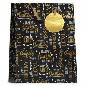 Cadeautasje - Party chique - Willekeurig geleverd - 1st.