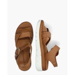 Cypres Zami Bruin Damessandalen