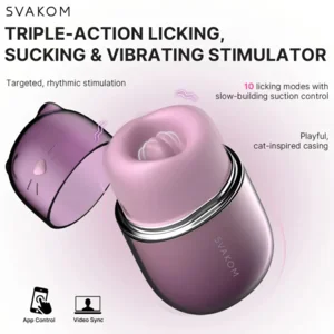 Svakom Klitty Likkende & Zuigende Clitoris Stimulator