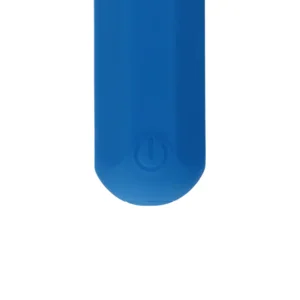 Loveline Hexagon Shaped Bullet Vibrator Jetset Blue 7cm