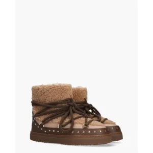 Inuikii Curly Rock Bruin Dames Veterboots
