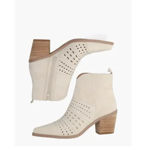 Di Lauro Wilanda Beige Dames Enkelboots