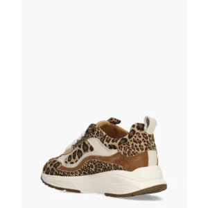 Xsensible Milau Bruin/Multi Damessneakers