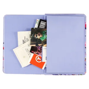 Notitieboek - Compact journal - Lavender wildflowers - 13x18cm