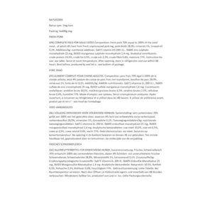 Natua Specific Mono Protein Hond Ham 6 stuks