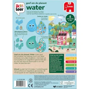 Educatief spel - Geef om de planeet - Water - 3+