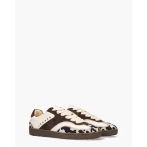 Nubikk Ray Owen Studs Cow Pony Bruine Damessneakers