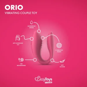 EasyToys Orion Koppel Vibrator Met App