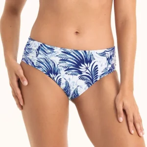Anita bikini met beugel: Blauw / wit, midi slip ANI.364