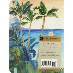 Notitieboek - Mid size journal - Tropical paradise - 16x21cm