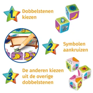 Dobbelspel - Clever junior - Junglefeest - 5+