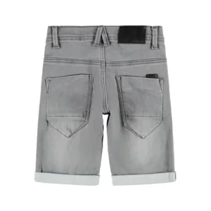 Name-it Jongens Jeans Bermuda Broek Theo Dnmclass Medium Grey