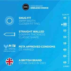 EXS Snug Fit Condooms 48 Stuks