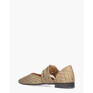 Gioia Waiel Beige/Multi Damesballerina's