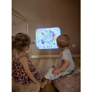 Zaklamp & projector - Eenhoorns - Met 3x8 afbeeldingen