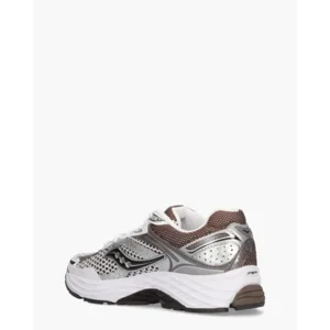 Saucony ProGrid Omni 9 Wit/Bruin Damessneakers
