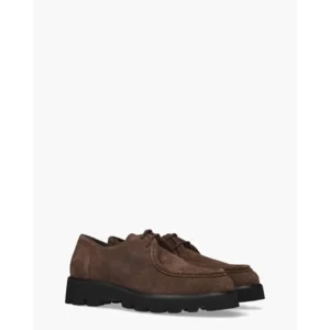 Sioux 41543 Donkerbruin Dames Veterschoenen