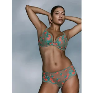 Prima Donna Cala Luna voorgevormde plunge bh in kaki