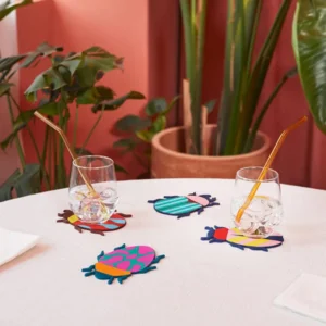 Onderzetters Kevers The Beetles x4 | Balvi