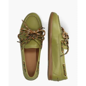 Toral Kimana Groen Dames Veterschoenen