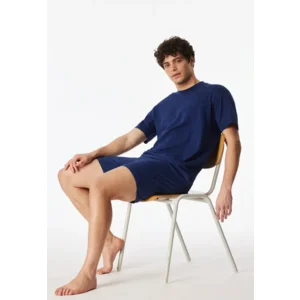 Schiesser – Modern Essentials  – Pyjama – 183629 – Navy