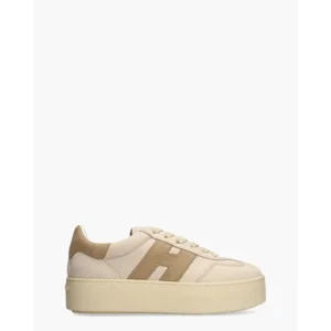 Hogan Cool Plateau Beige/Bruin Damessneakers
