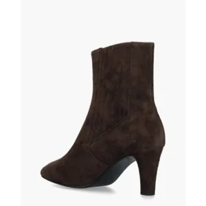 Di Lauro Calandra Donkerbruin Dames Chelseaboots