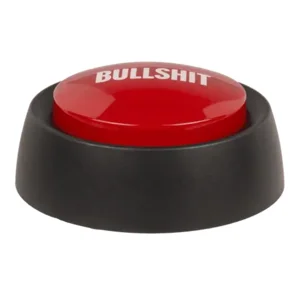 Bullshit - Knop - 6 geluiden - 9cm