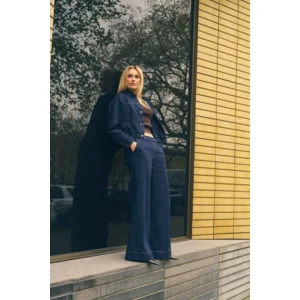 Para Mi Jeans Broek: Lizzy, Indigo Blue, Elastiek in de lenden ( PARA.423 )