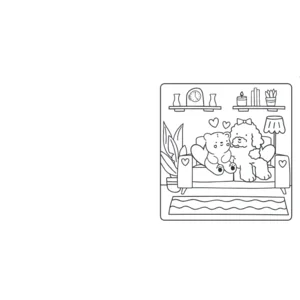 Boek - Kleurboek - Sunny vibes - Comfy & cosy - Love & hugs