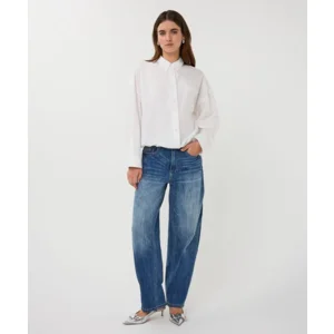 Esqualo hemdbloes: Wit, lange mouw ( ESQ.328 )