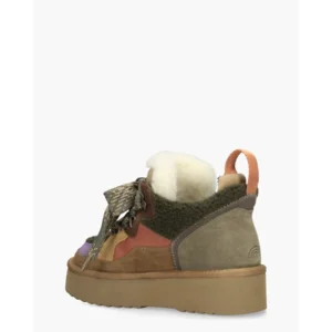 Miss Olivia Moon 13 Groen/Multicolor Damessneakers