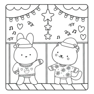 Boek - Kleurboek - Sunny vibes - Christmas kleurset