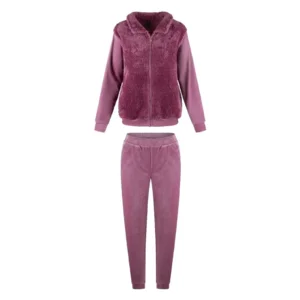 Lingadore Velvet homewear in roze