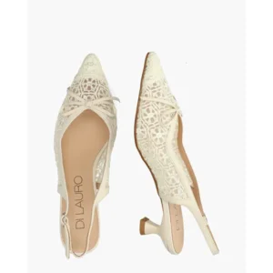Di Lauro Dana Roomwit Dames Slingbackpumps