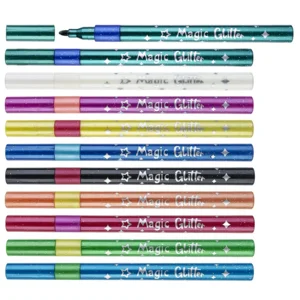 Stiften - Viltstiften - Magische glitters - 10st.