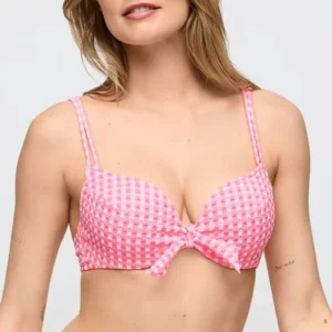 Marie Jo Swim Bikini Top ( hartvorm ): Mary Lynn, Rose Gingham, europese maten  mjo.341