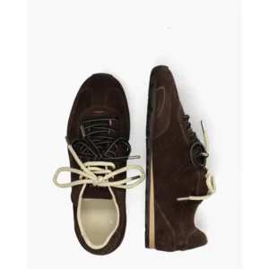 Nubikk Billy Lou II Donkerbruin Damessneakers
