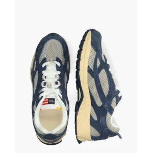 Mercer Amsterdam The Re-Run Americana Blauw/Grijs Herensneakers