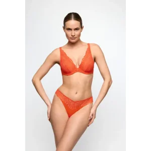 Marie Jo Cerina voorgrvormde plunge bh in oranje