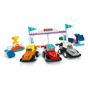 LEGO® 10445 DUPLO® F1® team racewagens en coureurs
