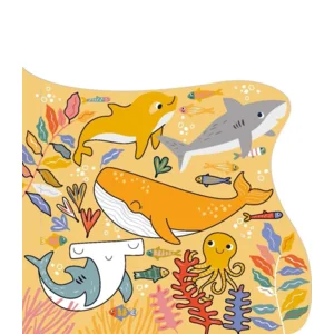 Kleuren met water - Onder water - Met spelletjes & stickers