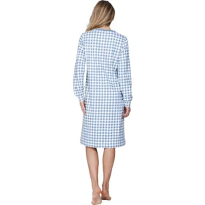 Pastunette Dames Nachthemd: Blauw, gemoltoneerd ( PAS.196 )