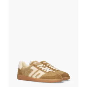 Back 70 Mohair Lichtbruin Damessneakers