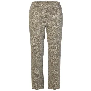 Mona Lisa Dames Broek: blauw / taupe, gespikkeld ( MONA.186 )