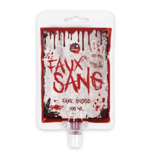 Fake Blood Bag 100 ml – Realistische IV‑stijl Bloedzak voor Halloween & SFX